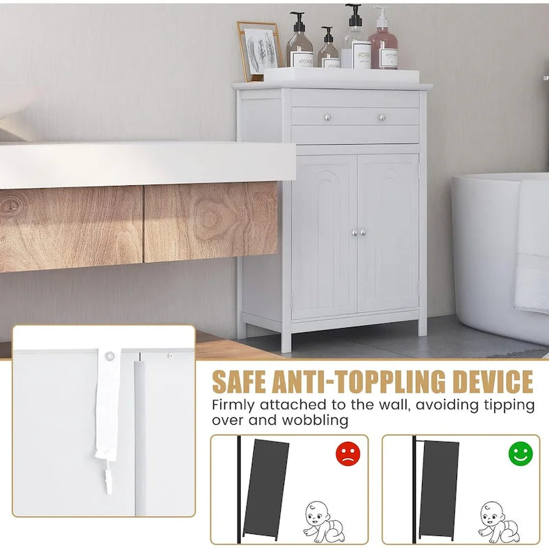 Gabinete de almacenamiento para baño