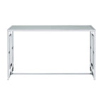 48 Zoll Sofa-Tisch mit geripptem Glas  