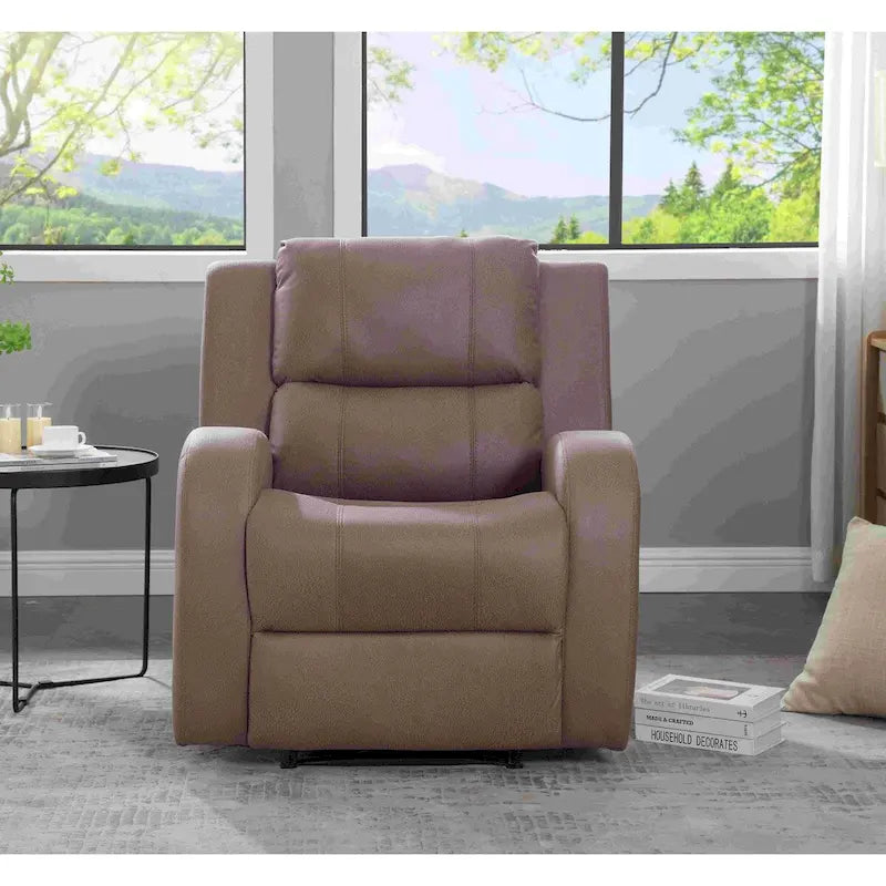 Kunstleder-Sessel mit Relaxfunktion  