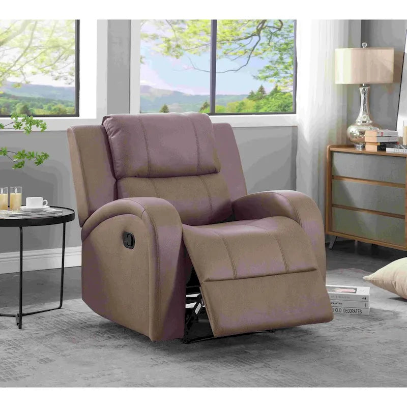 Kunstleder-Sessel mit Relaxfunktion  