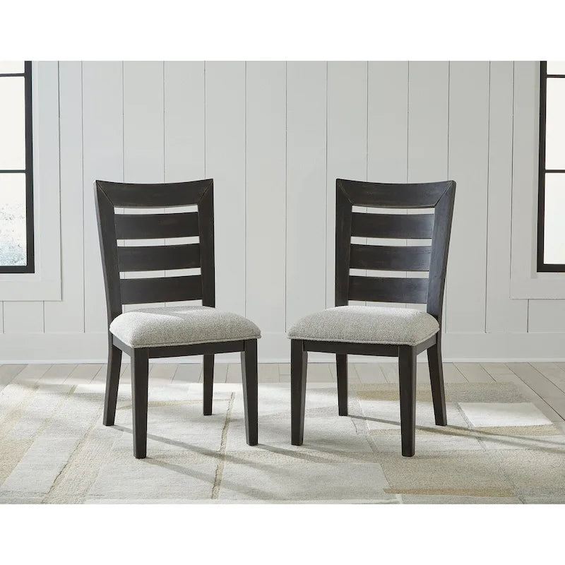 Curved Ladderback Dining Chair