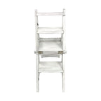 Folding Library Chair - Antique White