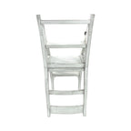 Folding Library Chair - Antique White