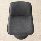 Höhenverstellbarer Drehbarer Barhocker mit Vinylsitz (2er-Pack)  